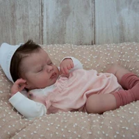 20 Inches Reborn Doll Kit  Bebes Reborn Handmade Dolls Are Lifelike  Toys for Baby Girl and Boys Doll Customizing Supplies