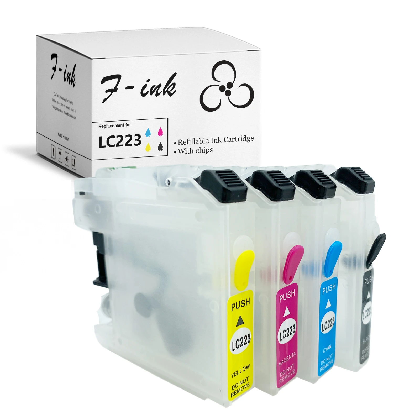 LC223 многоразовый картридж для принтеров Brother DCP 4120DW J4620DW J4625DW MFC J4420DW J5620DW J5625DW J5720DW|ink