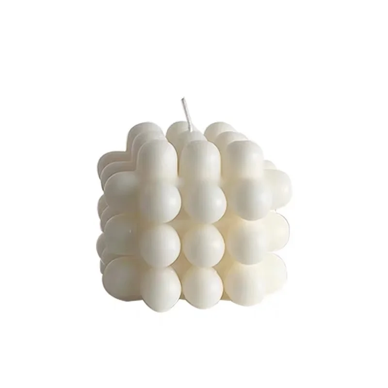 Свеча-Кубик Рубика свеча украшение дома ручная работа прямоугольная римская на