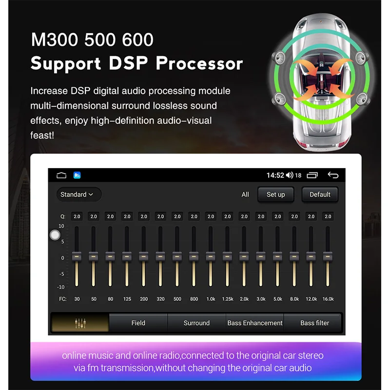 Автомобильный мультимедийный 2.5D IPS экран 6 + 128G Android 10 автомобильное радио для