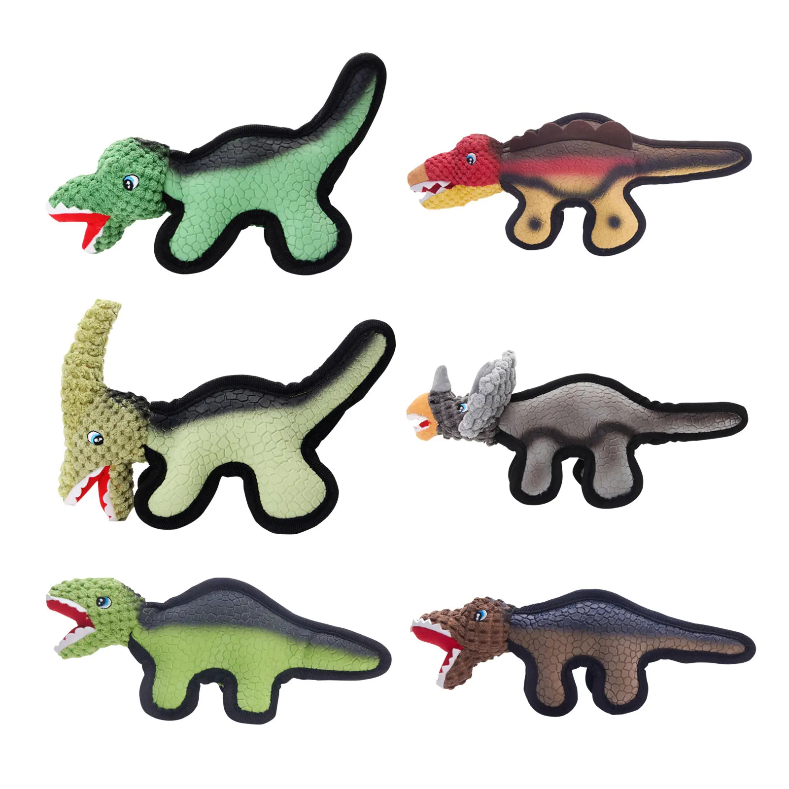 

Pet Toy Golden Retriever Teddy Cloth Plush Dog Toy Dinosaur Doll Cloth Plush Latex Toy Pet Chew Toy Interactive Stuffed Animal