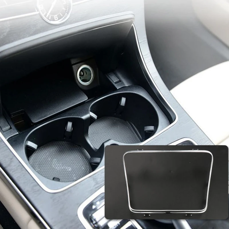 Автомобильная наклейка на рамку держателя Стакана Для Mercedes Benz C Class W205 GLC W253 2015 2018