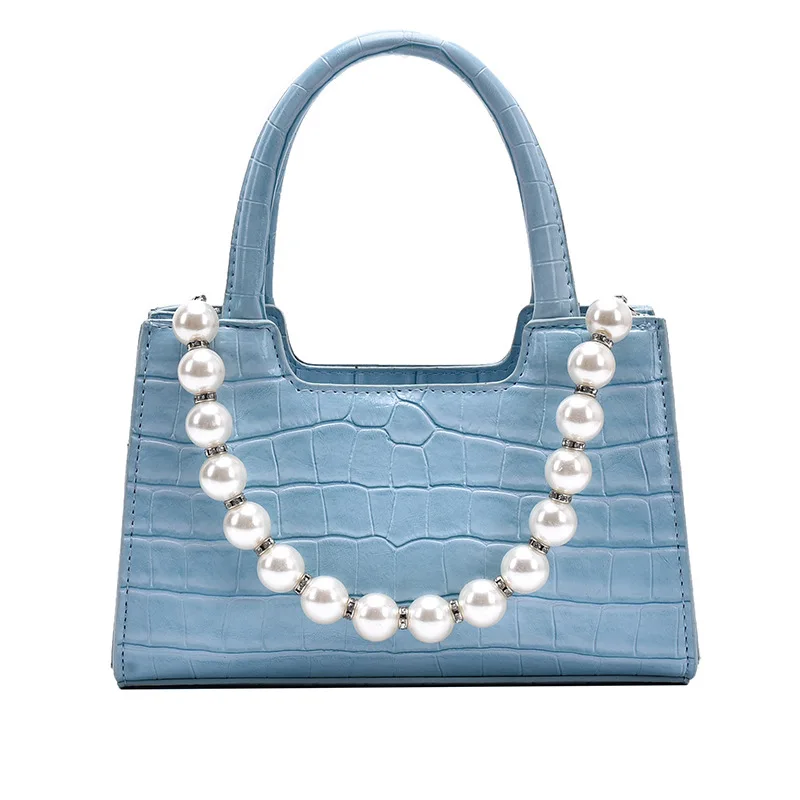 

New Flow Pearl Handbag Shoulder Messenger Bag In Summer