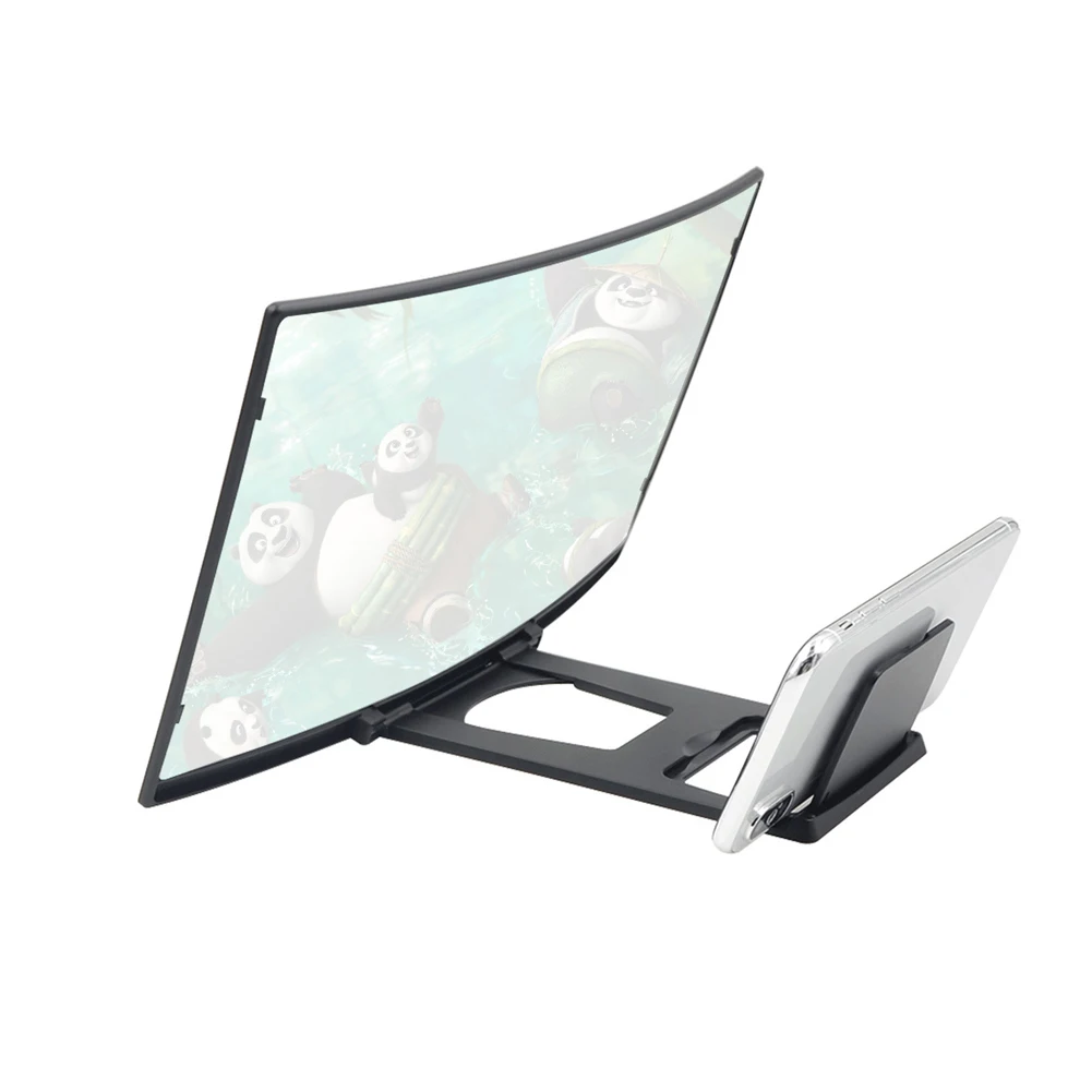 3D Screen Amplifier 12 Inch Mobile Phone Magnifier Video for Smartphone Stand Eyes Protection Holder | Инструменты
