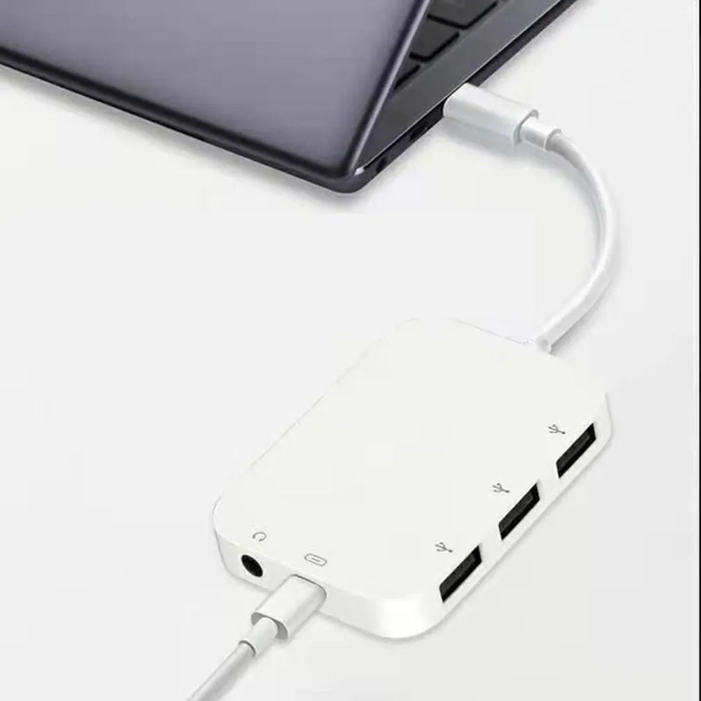 Кабель-Переходник USB Type-C на 2 в 1 док-станция C блок питания 3 0 для телефона