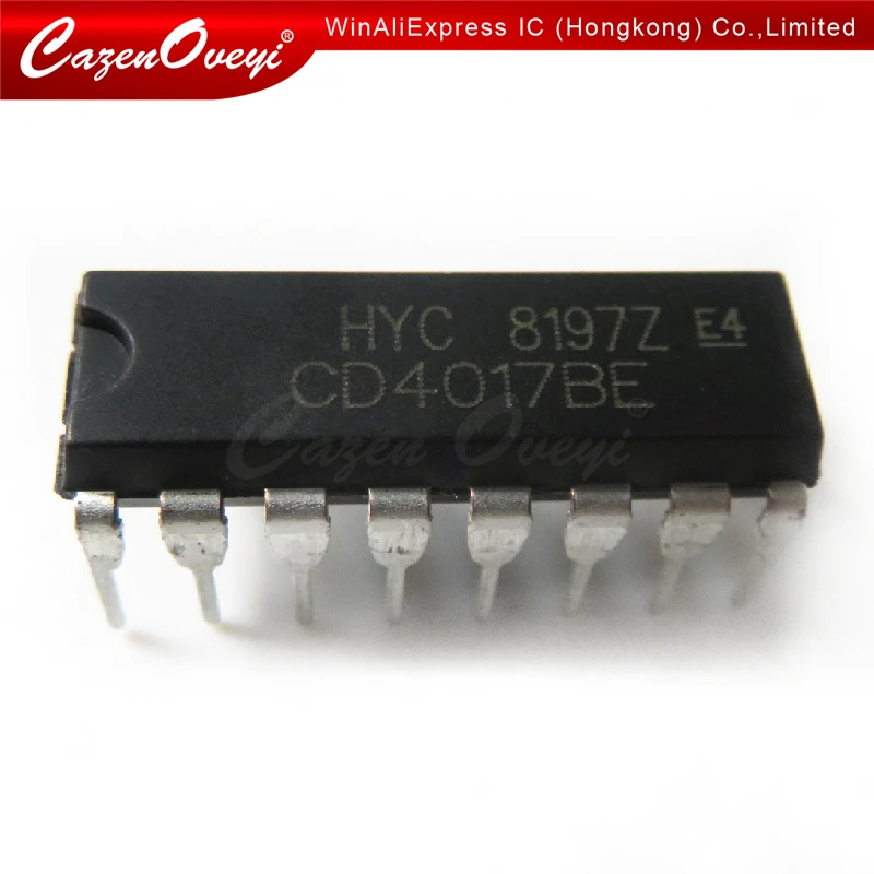 10pcs/lot CD4020BE CD4023BE CD4011BE CD4013BE CD4015BE CD4017BE CD4021BE CD4024BE CD4026BE CD4027BE DIP | Электронные компоненты
