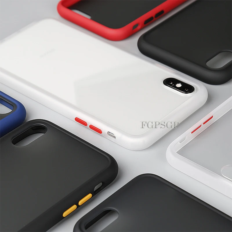 Двухцветный матовый чехол для Samsung M30S A10 A10S S20 FE M21 A30S A30 A20 A40 A50 A70 A51 A71 A01 A21s A41 из