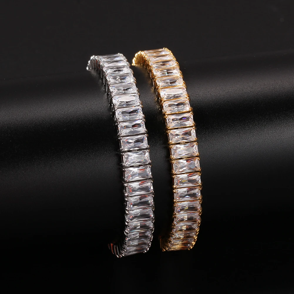 BLING KING AAA кубический циркон Iced Out для мужчин женщин новый стиль нержавеющая сталь