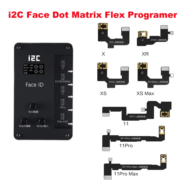 I2C IFace V8 уход за кожей лица точечно матричный проекции ремонт детектор для iPhone X 11