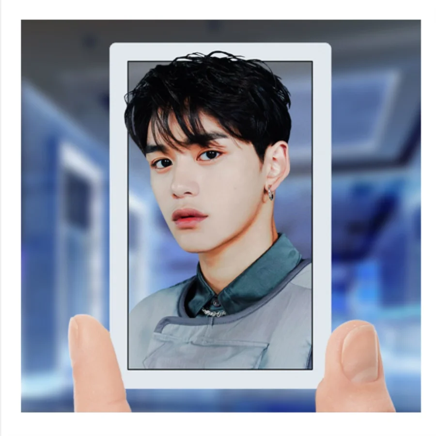 Kpop NCT WAYV ПВХ четкая фото карта Winwin десять снять Фотокарта Hendery Kun HD Коллекционная карта