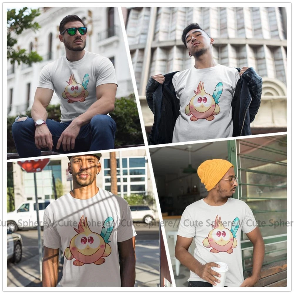 Wakfu футболка Az Футболка Мужская хлопковая забавные уличная одежда с коротким