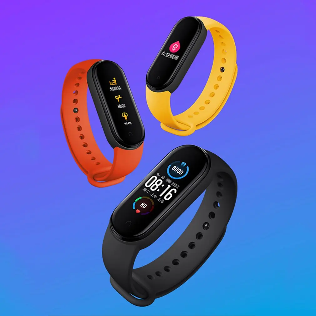 

Smart Watch Mi Band 5 Fitness Bracelet Miband 5 Remote Camera Function fitness Tracker Smart Band 5 Xiomi Watch 5