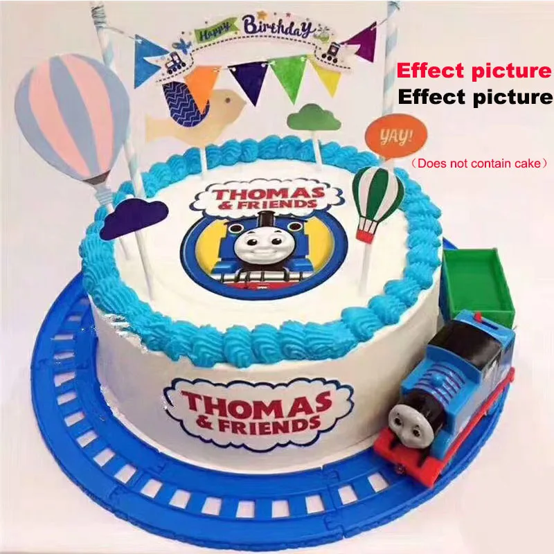 Томас праздничный торт игрушки маленький поезд вечерние атмосфера 8 дюймов