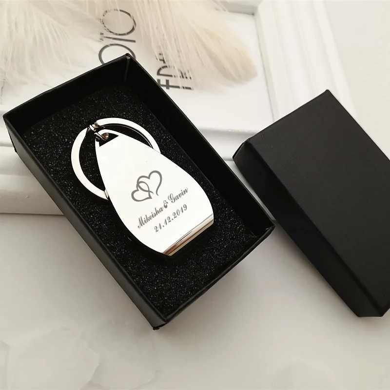 Набор из 50 персонализированных металлических брелоков для ключей Открывашки