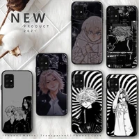 japan anime tokyo avenger phone case for samsung galaxy a51 a52 a71 a72 4g 5g soft tpu cases funda mikey manjir sano back cover