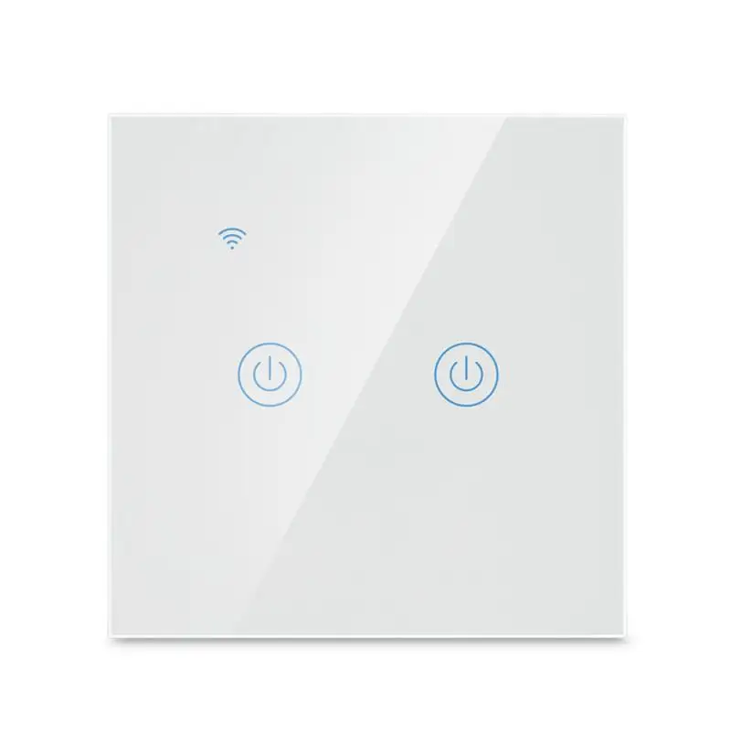 

1/2/3 gang EWelink WiFi Smart Touch Switch AC100-250V Home Wall Button for Alexa and Google Home Assistant EU Standard
