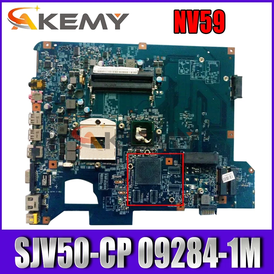 Akemy оригинальный MBWHE01001 для Acer шлюз NV59 Материнская плата ноутбука SJV50-CP 09284-1M 48.4GH01.01M