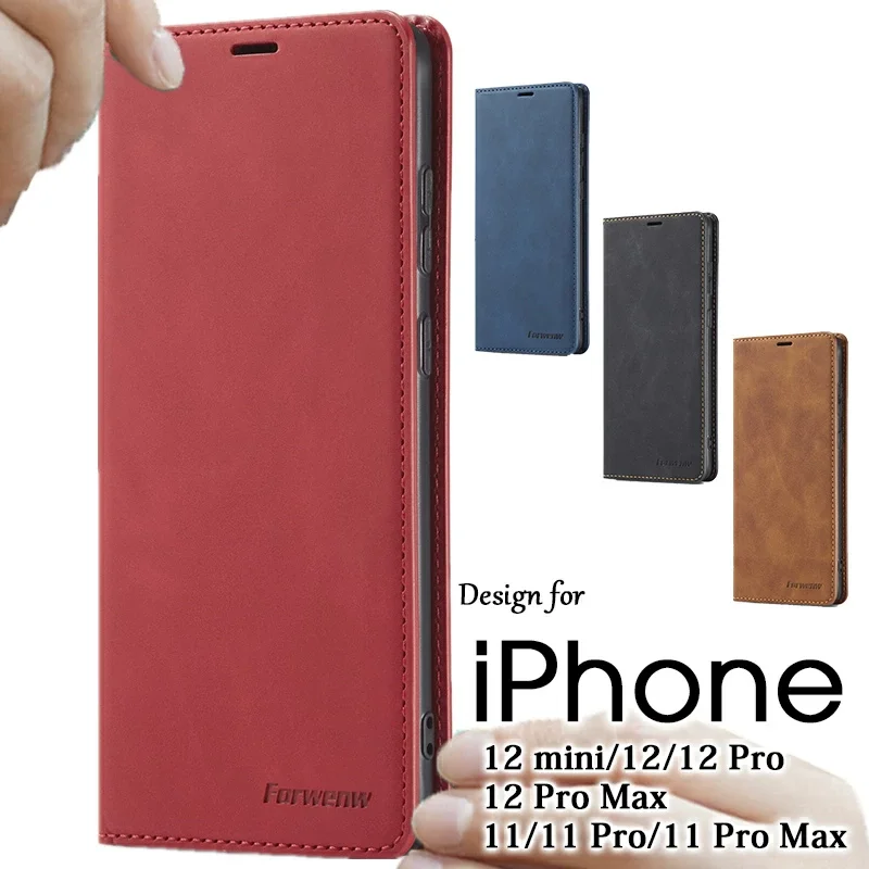 Роскошный кожаный магнитный флип-чехол для iPhone 11 Xs Xr X Max кошелек держатель карт