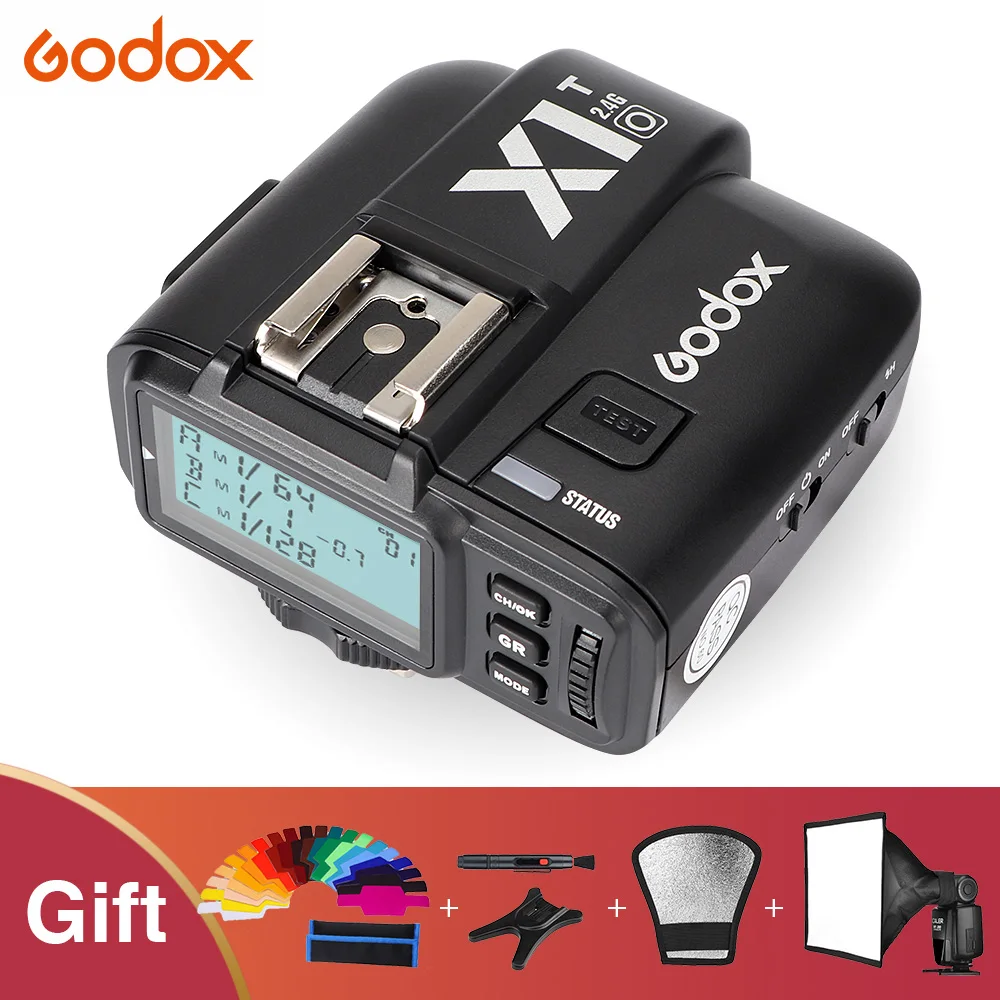 Godox X1T передатчик серии ttl 2 4G HSS камера Вспышка Speedlite триггер для Canon NIkon sony Olympus Fujifilm