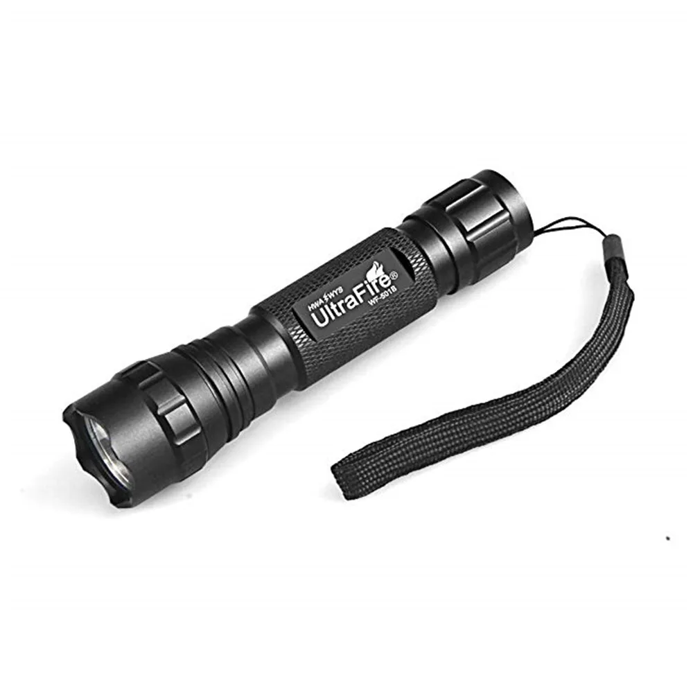 UltraFire WF-501B, XML-T6, 5 режимов, светодиодный фонарь, фонарь, Охотничий Тактический фонарь, Luz Flash, 18650 аккумулятор