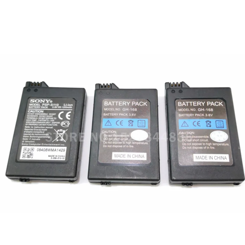 Литиевая аккумуляторная батарея 1200 мАч 2400 3600 в для Sony PSP 3 6/2000 3000 2000 запасная часть