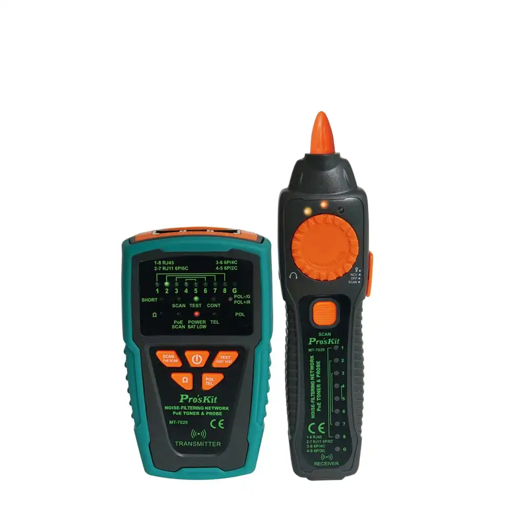 

Тонер и зонд NetworkPoE для фильтрации уровня шума