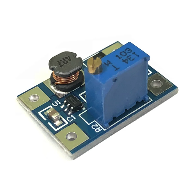 HJXY DC-DC SX1308 Step-UP Регулируемый силовой модуль Step Up Boost Converter 2-24V to 2-28V 2A | Компьютеры и