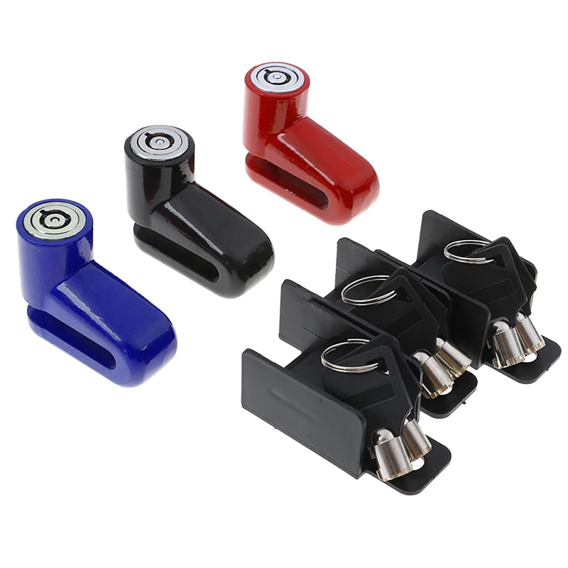 

1 шт. Противоугонный дисковый тормозной ротор, замок для скутера, велосипеда, замок безопасности для улицы, мотоцикла, велосипеда, велосипед...