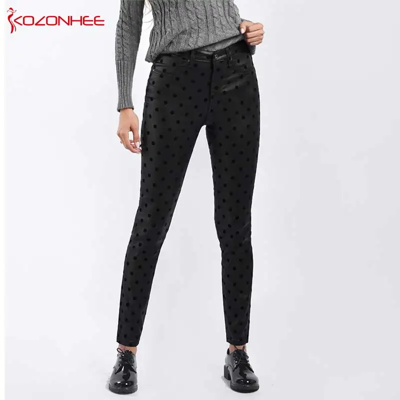 Женские модные черные Стрейчевые джинсы облегающие брюки женские узкие