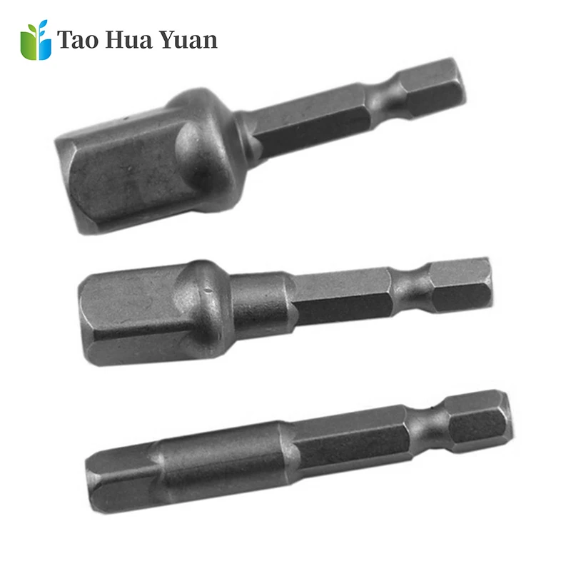 3 шт. шестигранный хвостовик конверсионный ключ адаптер из хромованадиевой стали