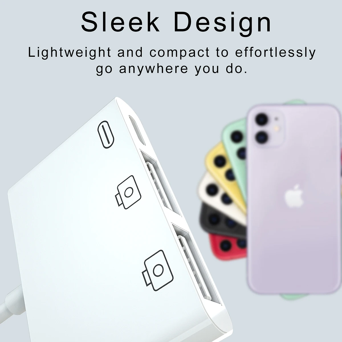 OTG кардридер iOS Телефон SD TF карта памяти ПИСАТЕЛЬ USB камера комплект подключения