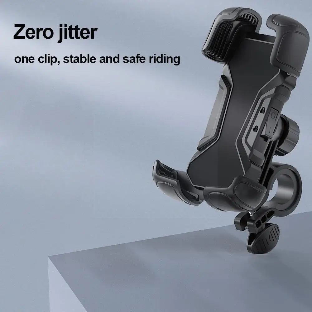 

Универсальный держатель для телефона для дорожного велосипеда и скутера из алюминиевого сплава с поворотом на 360 °, кронштейн для велосипед...