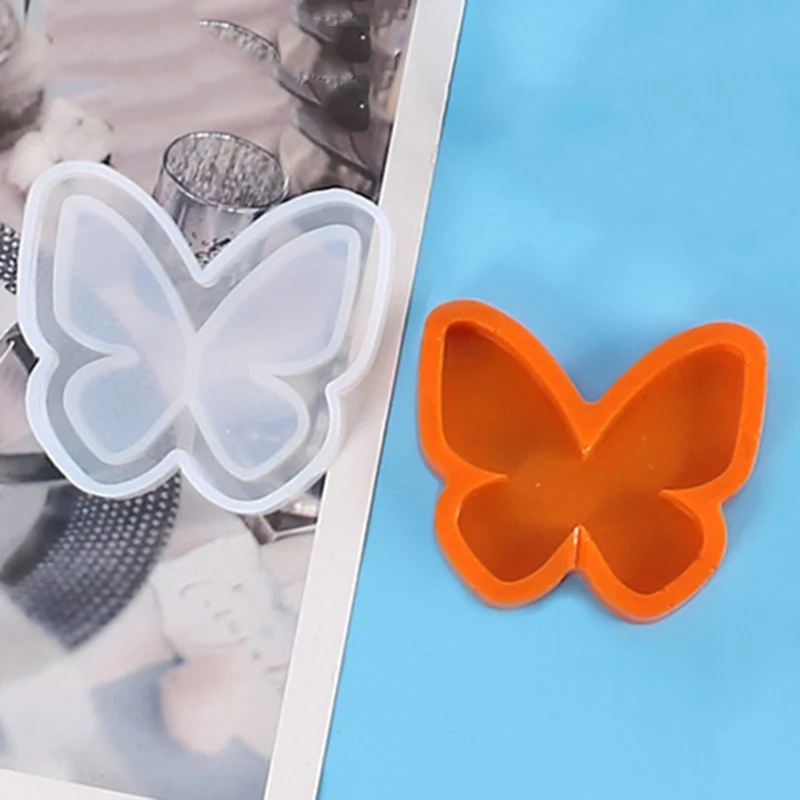

Creative Butterfly Box Resin Mold Keychains Jewelry Pendant Storage Box Mould Home Handmade Jewelry Accessories Mold Crafts