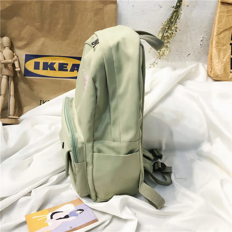 Водонепроницаемый нейлоновый женский рюкзак большие вместительные школьные