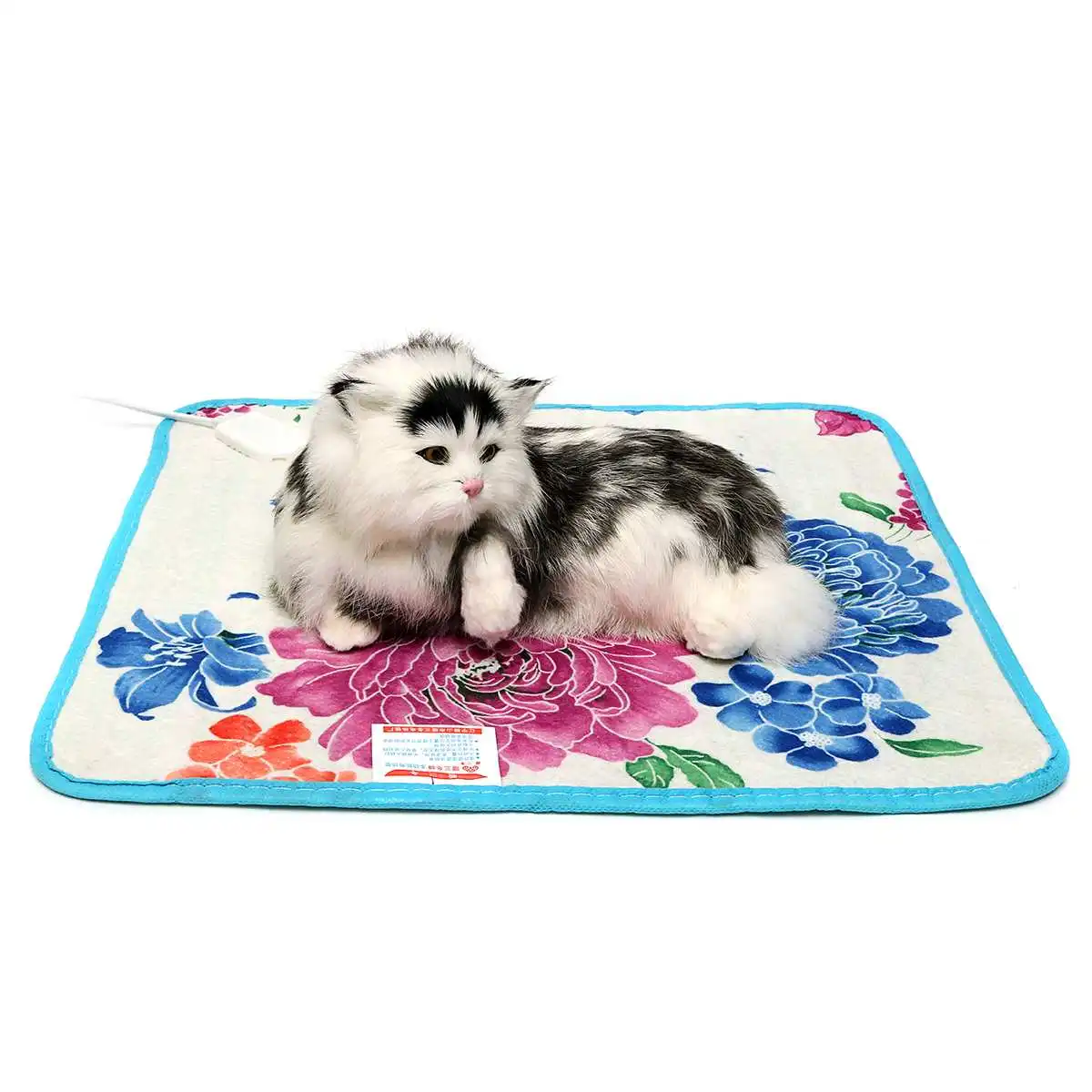 

Waterproof Electric Heating Pad Pet Heated Seats Mat Electric Blanket Cat Dog Heater Pad Body Winter Warmer Bed Seat Random Sent