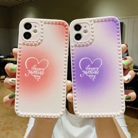 3d case for iphone 12 mini 11 pro max xr x xs max 7 8 6s 6 plus silicone case cover painted heart smile face soft phone bumper