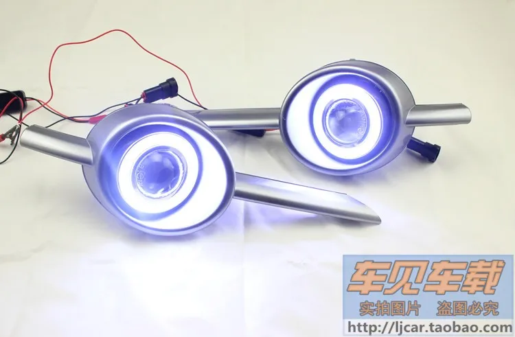 

Eosuns Cob Angel Eye Led Daytime Running Light Drl + Halogen Fog Light + Projector Lens for Suzuki Swifts 2010-12