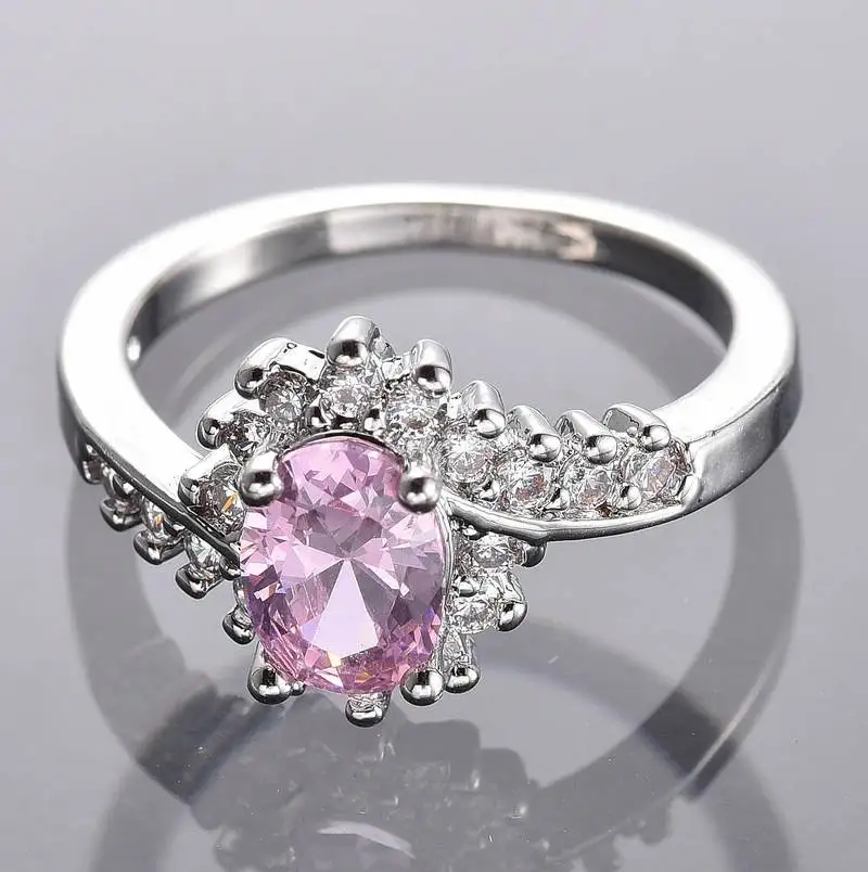 925 Anillos серебристого цвета в ассортименте имеются 5 расцветок женские свадебные