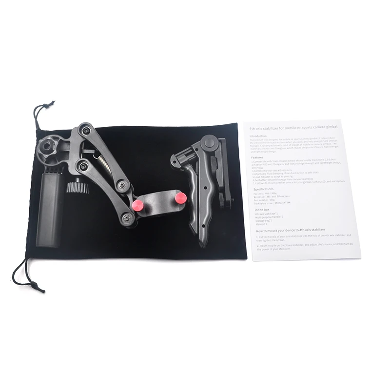 4th Axis Stabilizer For 3 axis Mobile Phone Gimbal For DJI OSMO Pocket / Mobile 2 / Mobile 3 / ZHIYUN Smooth 4 Feiyu Accessories