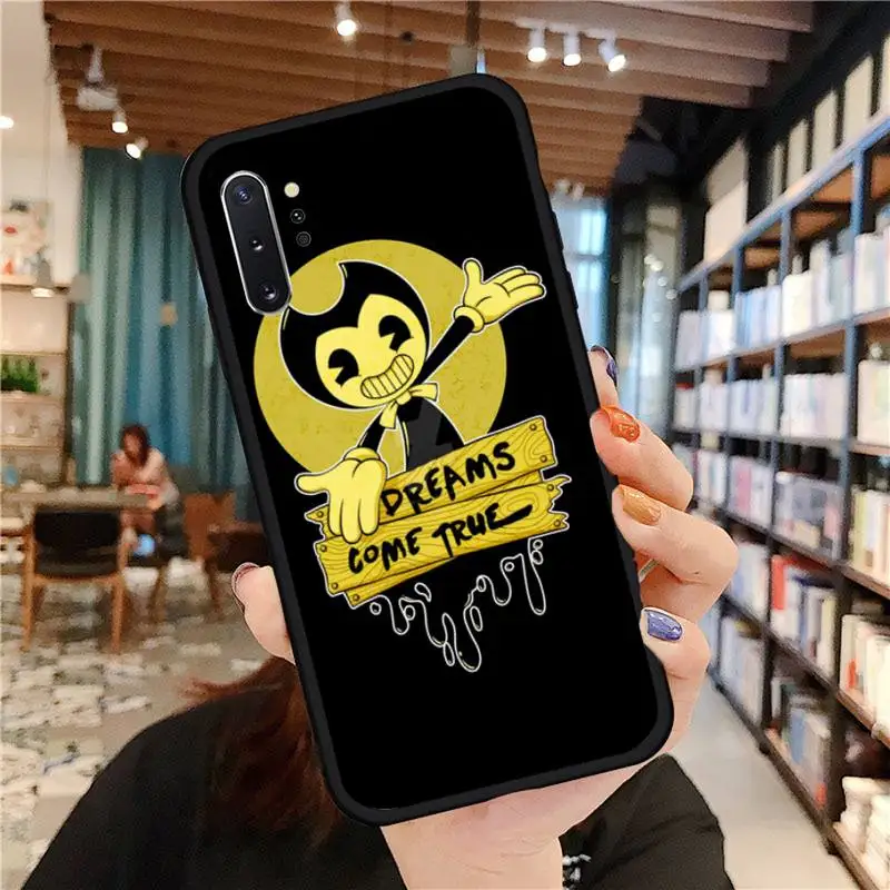 

Bendy And Game Ink Machine phone case for Samsung A50 A51 A71 A20E A20S S10 S20 S21 S30 Plus ultra 5G M11 funda cover
