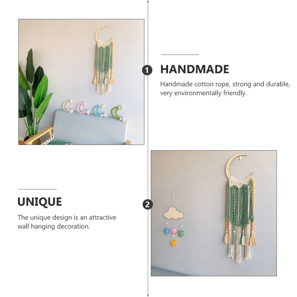 

1pc Nordic Style Bohemia Woven Tapestry Decorative Tapestry Wall Hanging Pendant