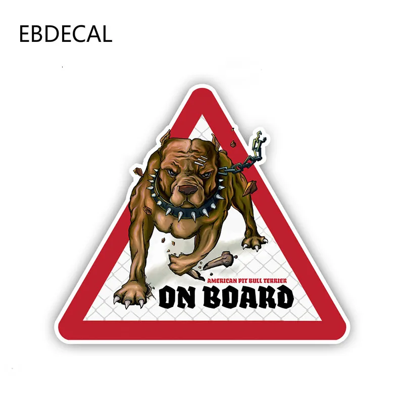 Ebdeckle Питбуль Собака для Авто/бампер/окно/наклейка на стену стикеры наклейки DIY