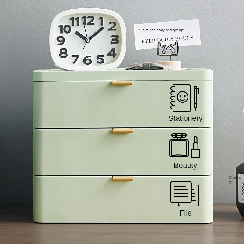 2/3/4 ярусов настольный органайзер для офиса ящик хранения аксессуаров ванной