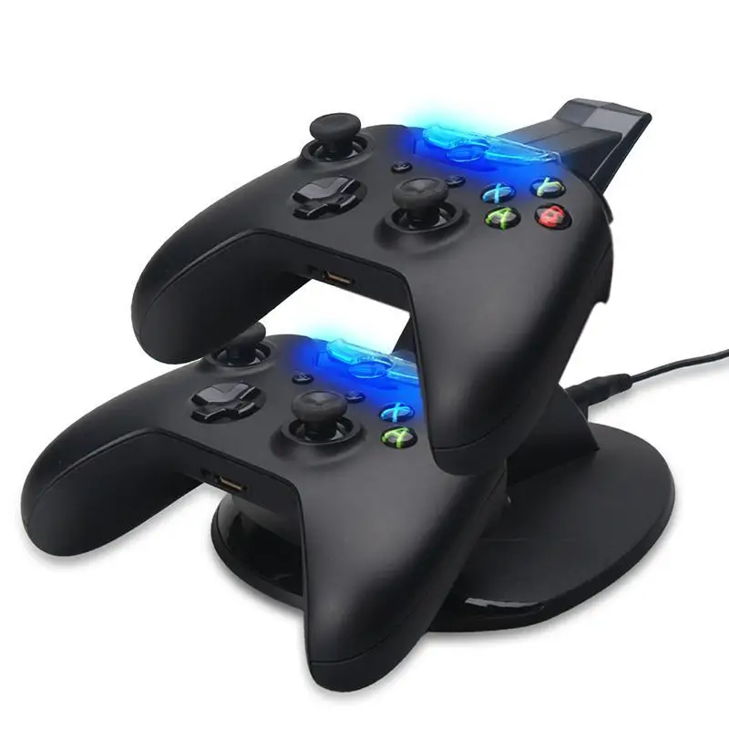 ALLOYSEED двойной USB светодиодный контроллер геймпада зарядное устройство Подставка