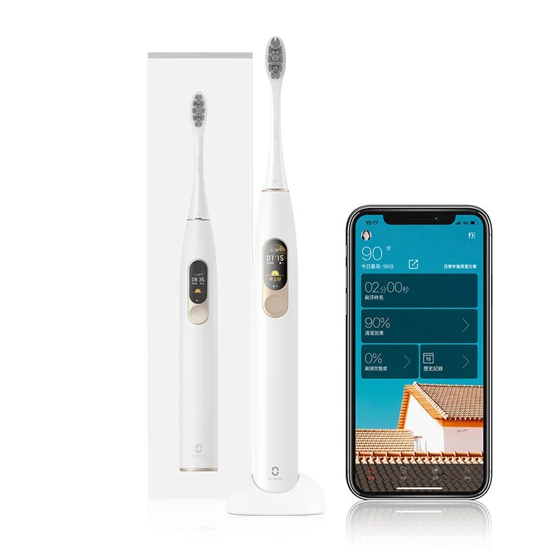 Электрическая зубная щетка Xiaomi Oclean X Sonic Smart Водонепроницаемая беспроводная