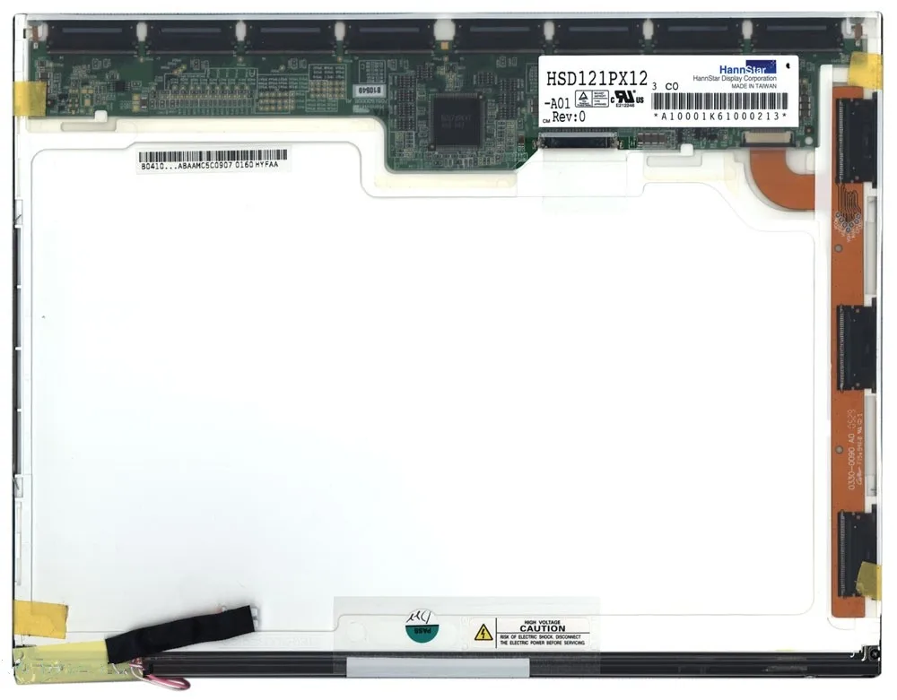 Матрица HSD121PX12 Диагональ 12.1 1024x768 (XGA) HannStar Матовая Ламповая (1 CCFL)