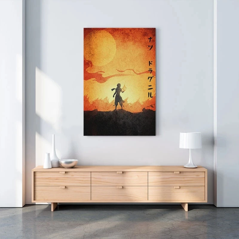 Настенное искусство домашний декор холст печать картина в стиле аниме