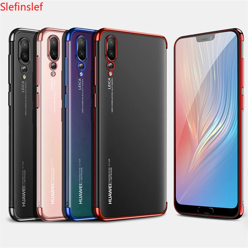 Чехол для Huawei P20 Lite Pro с прозрачным покрытием из ТПУ Huawai Plus Honor Mate 20 30 10 P30 9X 10i