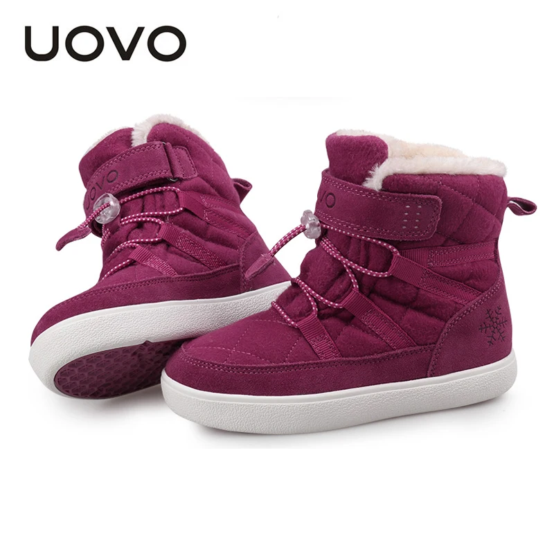 Зимние ботинки для мальчиков и девочек брендовые Детские повседневные