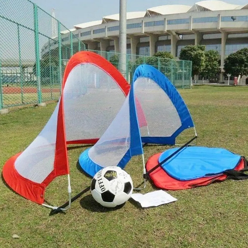 

Soccer Ball Net Goal Football Gate Game Goalkeeper Cloth 4color Football Net Outdoor
